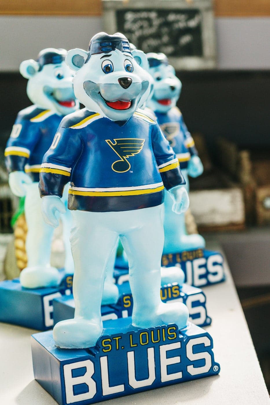 creekside gardens sports merchandise st. louis blues louie